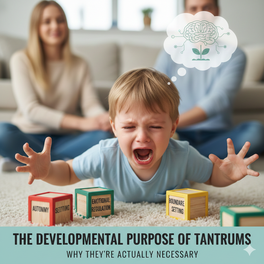 The Developmental Purpose of Tantrums: Why They’re Actually Necessary